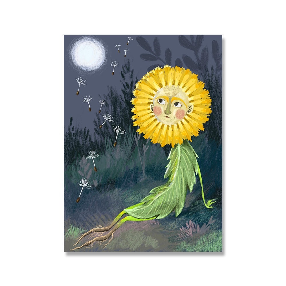 Field’s of Happiness Collection Moonlight Wish 8 x 12 Canvas Prints